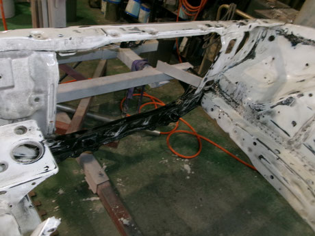 ＡＥ８６ トレノ エンジンルーム 修理