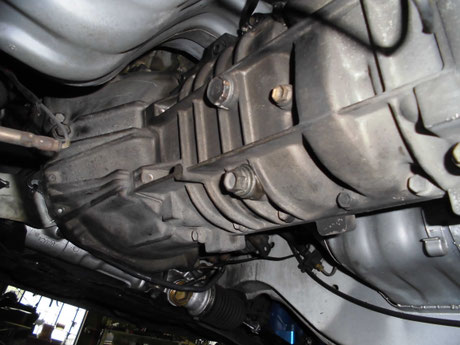 AE86 ミッション取り付け