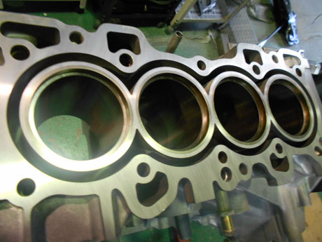 EF8 CR-X ブロック面研