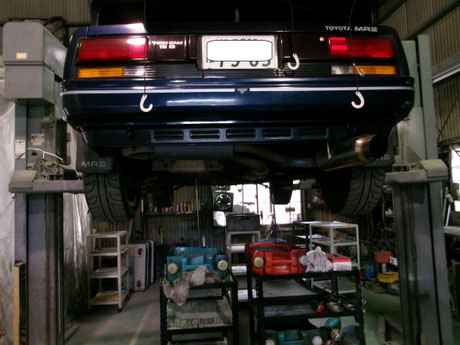AW11 MR2 エンジンオーバーホール