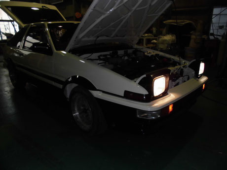 ＡＥ８６　トレノ　ヘッドライト