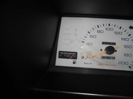 AE86 レビン 燃料計修理