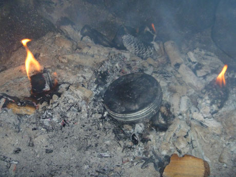 Zunder herstellen, char cloth, Zunderschwamm, Bushcraft Feuer entzünden