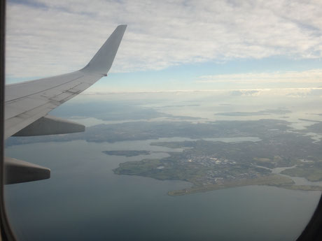 Neuseeland mit seiner großen Stadt Auckland wird kleiner und kleiner