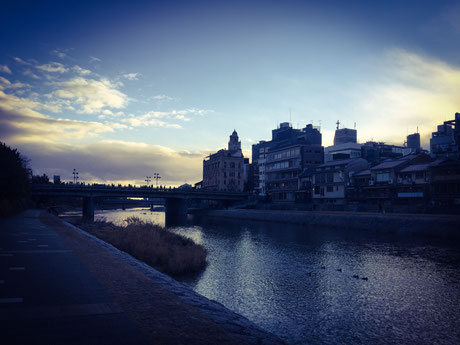 京都の鴨川