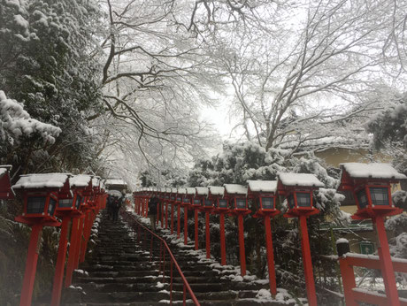 水の神様の貴船神社