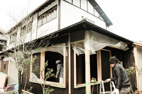 建設中の高級宿泊施設