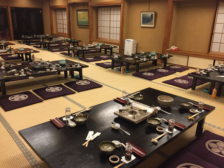 嵐山辨慶の宴会場