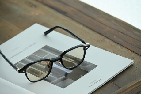 ◎フレーム:Mr.Gentleman EYEWEAR /BEN ◎レンズ:TALEX/MO'EYE BROWN