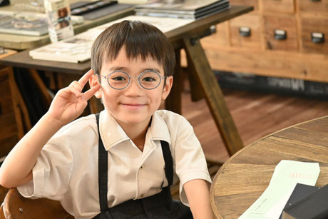 ◎フレーム：LINDBERG / RIM SKYE　◎レンズ：HOYA / 1.60薄型非球面レンズ