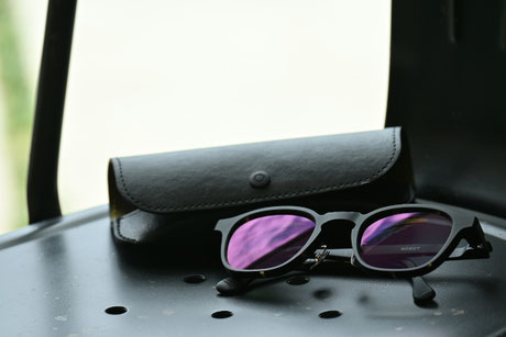◎フレーム：NORUT / PEN　◎レンズ：TALEX / TRUEVIEW GOLF