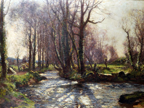 John Noble Barlow 'The Stream, Lamorna' (RA 1914)