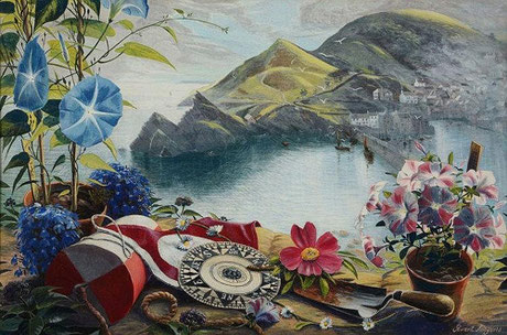 Stuart Armfield 'Polperro from the artist's house'