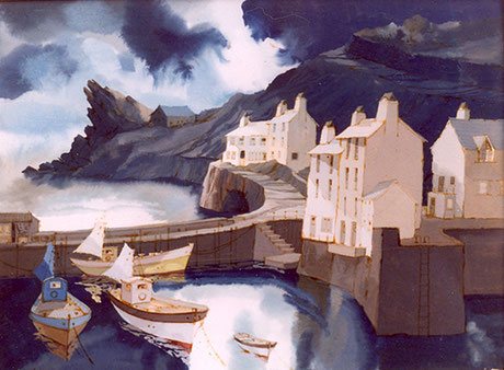 Frederick Cook  'Storm, Polperro'