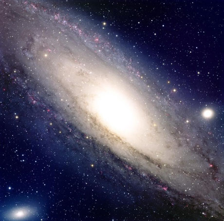 The Andromeda nebula, M 31. << M'illumino d'immenso >> G.Ungaretti