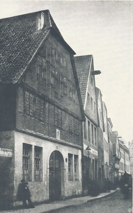 Ackerbürgerhaus in der Salzstraße - Geisberg Band 4 (Sammlung Hötte)