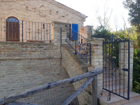 entrata e terrazzo