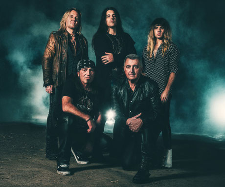 Hardrock-Urgestein aus Ingolstadt für schmale Geldbeutel: Am 13. Juni gibt's die Band Bonfire beim eintrittsfreien Ulmer "Blaurock Open Air" zum Nulltarif. Foto: Promo