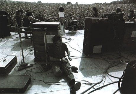 Woodstock im August 1969. 500.000 Besucher. Auftritte von Jimi Hendrix, Janis Joplin und Joe Cockers Urschrei. Drei Tage Frieden, Chaos und Musik. Hier begann der Festivalkult. Foto: Baron Wolman