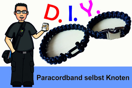 Titelbild: Paracordband selbst knoten