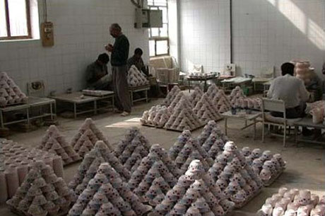 Atelier de poterie de Meybod