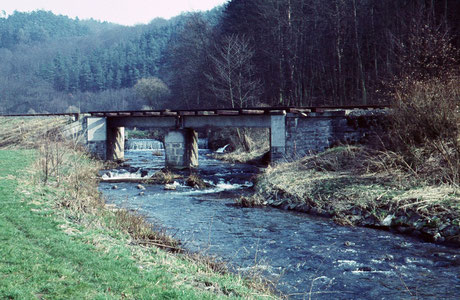 Brücke zwischen Hofen und Eschenau