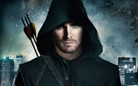 Stephen Amell als Grüner Pfeil