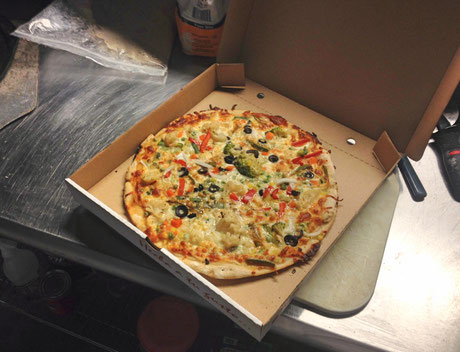 Die erste verkaufte Pizza