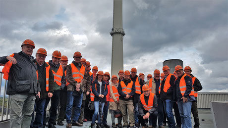 Eine sichere Sache - die Bezirksgruppe Niederrhein am Asdonkshof © V. Cleve