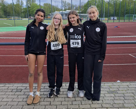 Pauline Ngangoua, Karla Marel, Luise Blum, Lilly Prentzel