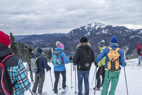 GEO-Cachen mit ScoutBobby im Winter (c) Bild Leinich Mathias