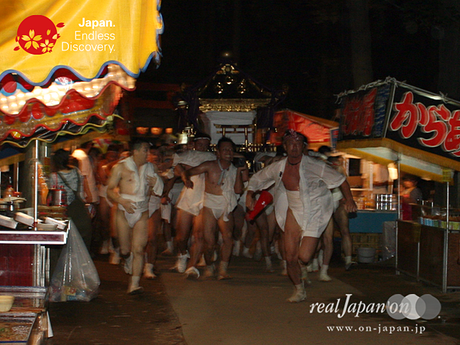 埼玉県新座市, 大和田氷川神社, はだか神輿, 裸神輿, 荒神輿
