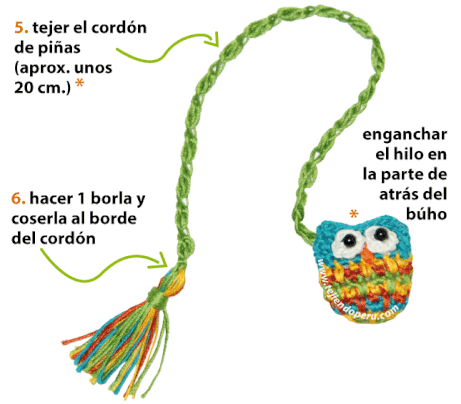 Cómo tejer un búho marcador de libros a crochet (crochet bookmark owl tutorial)