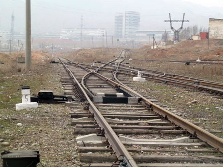 rail system Kyrgyzstan