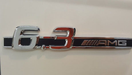 C63amg　ＷAX カス除去 埼玉の車磨き専門店