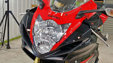 GSX-R750 バイクコーティング 埼玉のバイク磨き専門店・アートディテール
