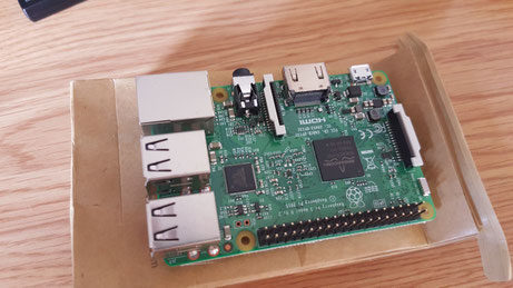 Raspberry Pi3 ready for DV-Mega fitting