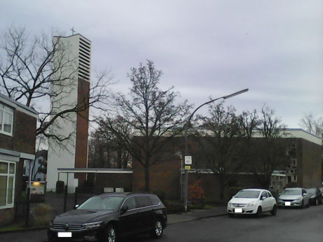 Abb. 4B - Kreuzkirche Wuppertaler Straße 21 / Dellbrücker Straße 54 - Foto: g. Pröhl 