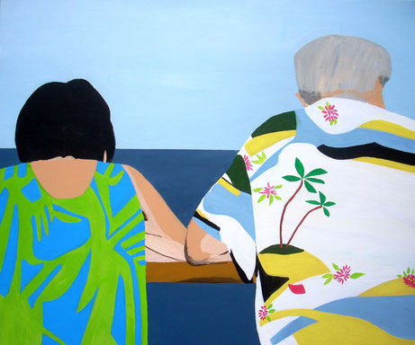 Backside (Seaside) | 120 x 100 x 2 cm | 2014