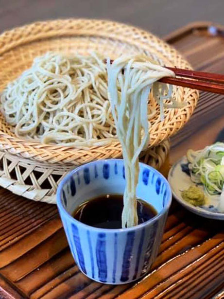 信州産にこだわった三日庵のざる蕎麦