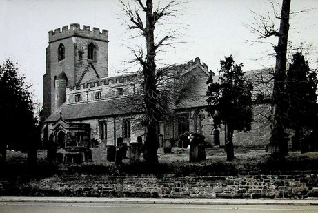Church exterior, mid 20th century