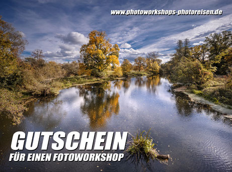 Geschenkgutschein Fotoworkshop, Hochzeitsgeschenk, Geburtstagsgeschenk, Jubiläumsgeschenk