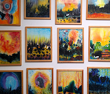 Sylvie Lander-peinture-paysages-aquarelle-couleurs-lumière-nuit
