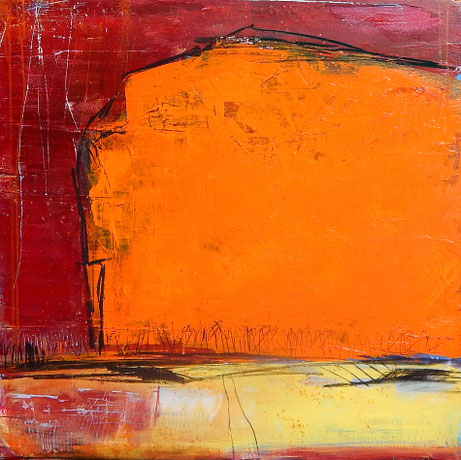 Bild rot orange