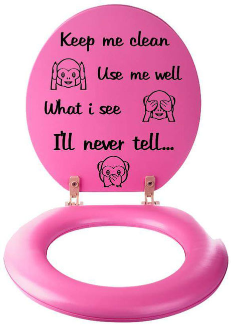 Wc bril stickers