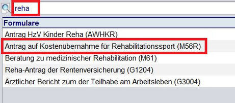 Tipp der Woche EVA Tipps Praxissoftware Praxisverwaltung abasoft Arztsoftware Suchfunktion formulare suchen mit wörtern texte suchen suchen Antrag auf Kostenübernahme