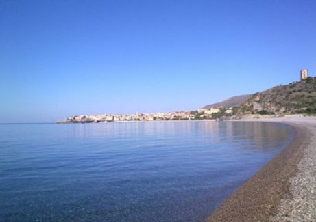 Panorama di Marina di Camerota