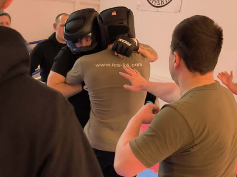 SC Int'l Street Combatives Selbstverteidigung Unarmed Combatives Coach Certification Instructor Development Program Trainerausbildung