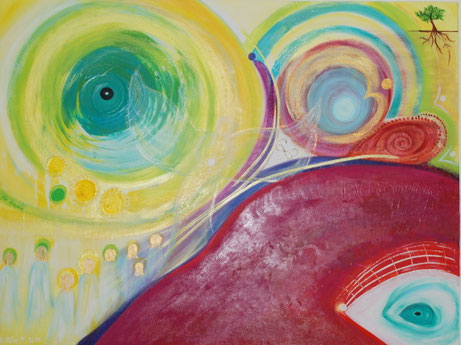 Auftrags-Heilbild für Kundin, Daniela Räss (2014)