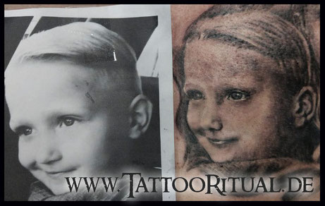 Tattoo Portrait, Tattoo Rostock, bestes Tattoostudio Rostock ;), TattooRitual, TattooDoktor